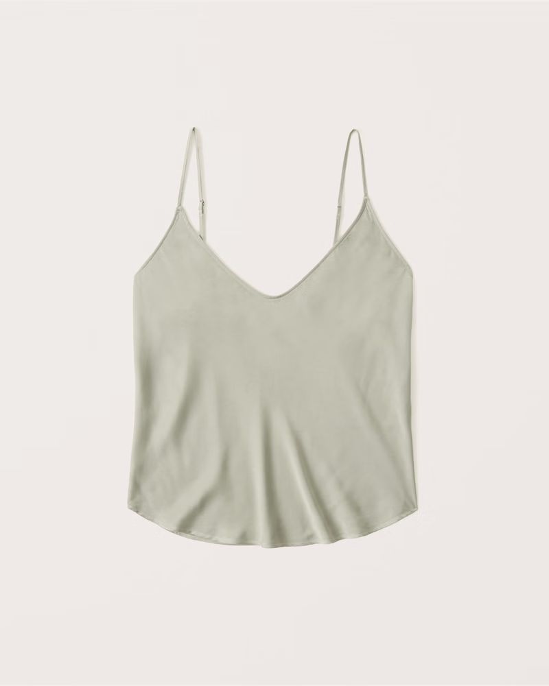 90s Satin Voopneck Cami | Abercrombie & Fitch (US)
