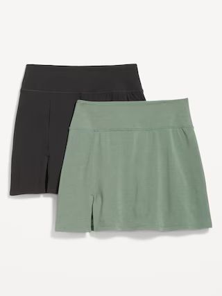 Extra High-Waisted PowerChill Skort 2-Pack for Women | Old Navy (US)