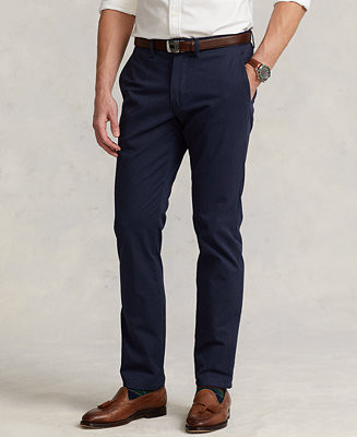 Men's Straight-Fit Stretch Chino Pants | Macy's