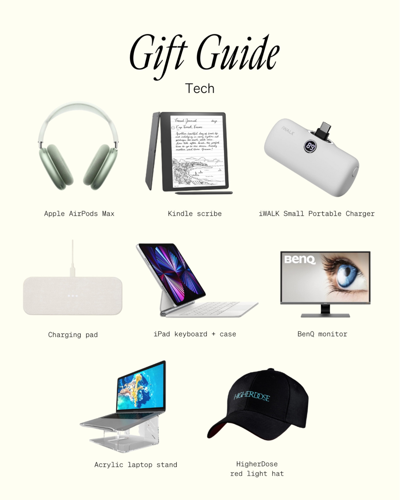 GIFT GUIDE: Tech 

 

#LTKGiftGuide #LTKHoliday