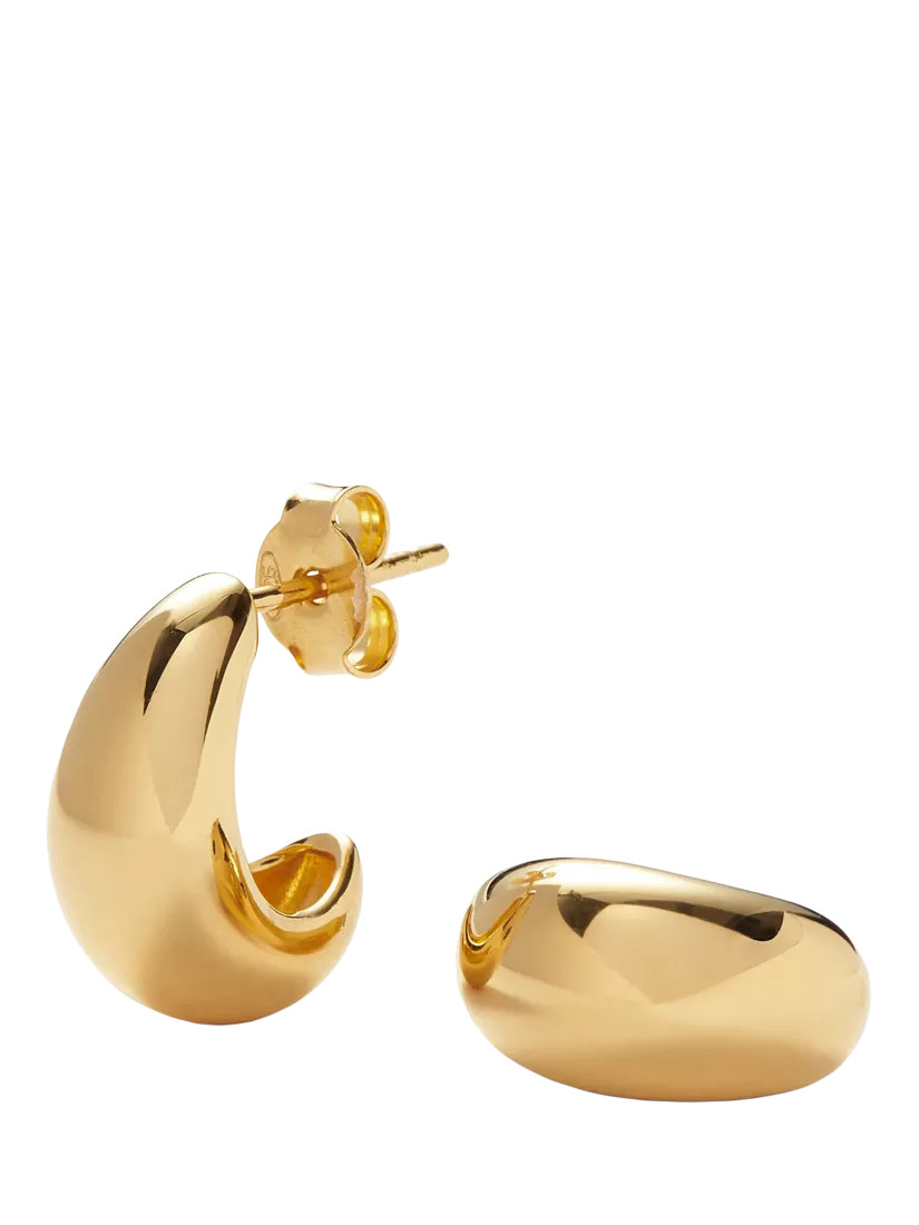 Missoma Savi Dome Mini Hoop Earrings | John Lewis (UK)