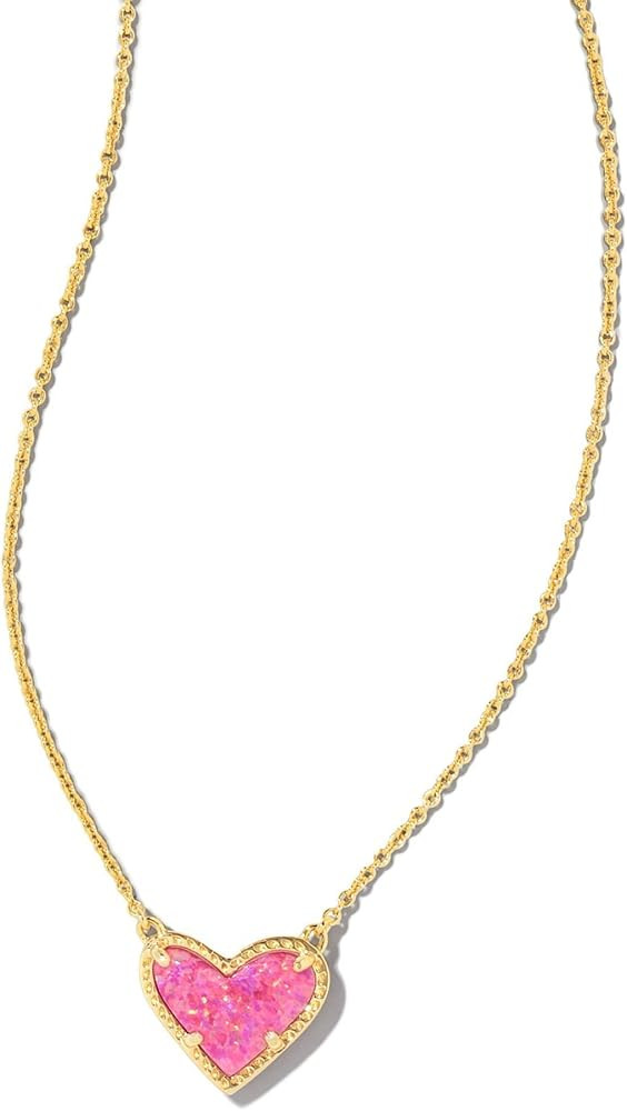 Kendra Scott Ari Heart Adjustable Length Pendant Necklace for Women, Fashion Jewelry | Amazon (US)
