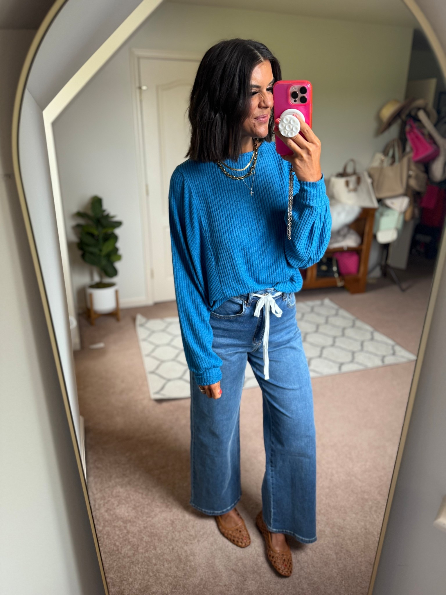 Size small in top Size 2 in jeans

#LTKFindsUnder100 #LTKSeasonal