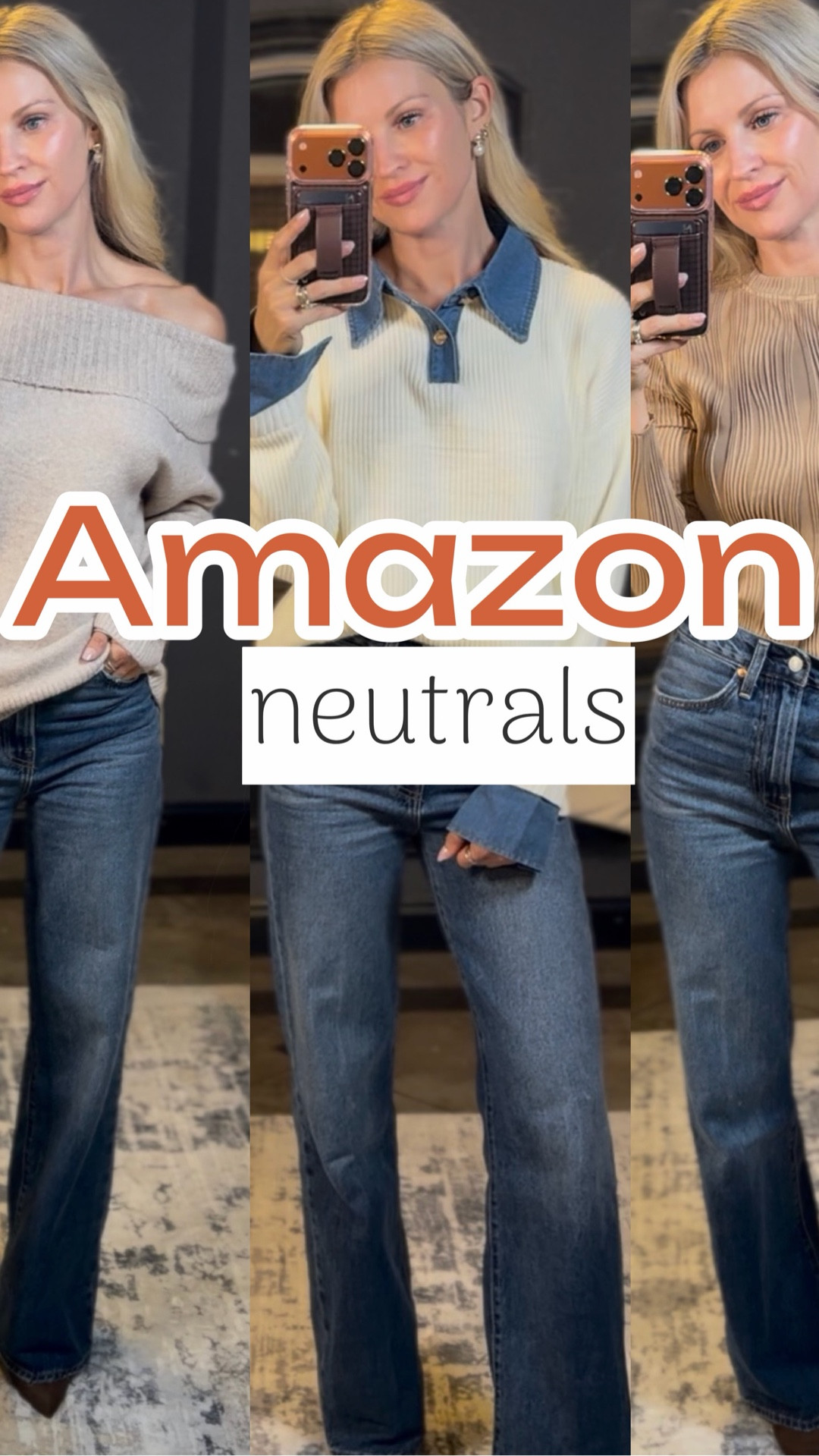 Building my capsule wardrobe one Amazon neutral at a time 🤎

Size Small Tops
Size 24 Jeans #LTKFindsUnder100

#LTKSeasonal #LTKootd