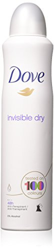 (2 PACK) DOVE Dry Spray Antiperspirant 48 hours, (Invisible Dry) 5oz | Amazon (US)
