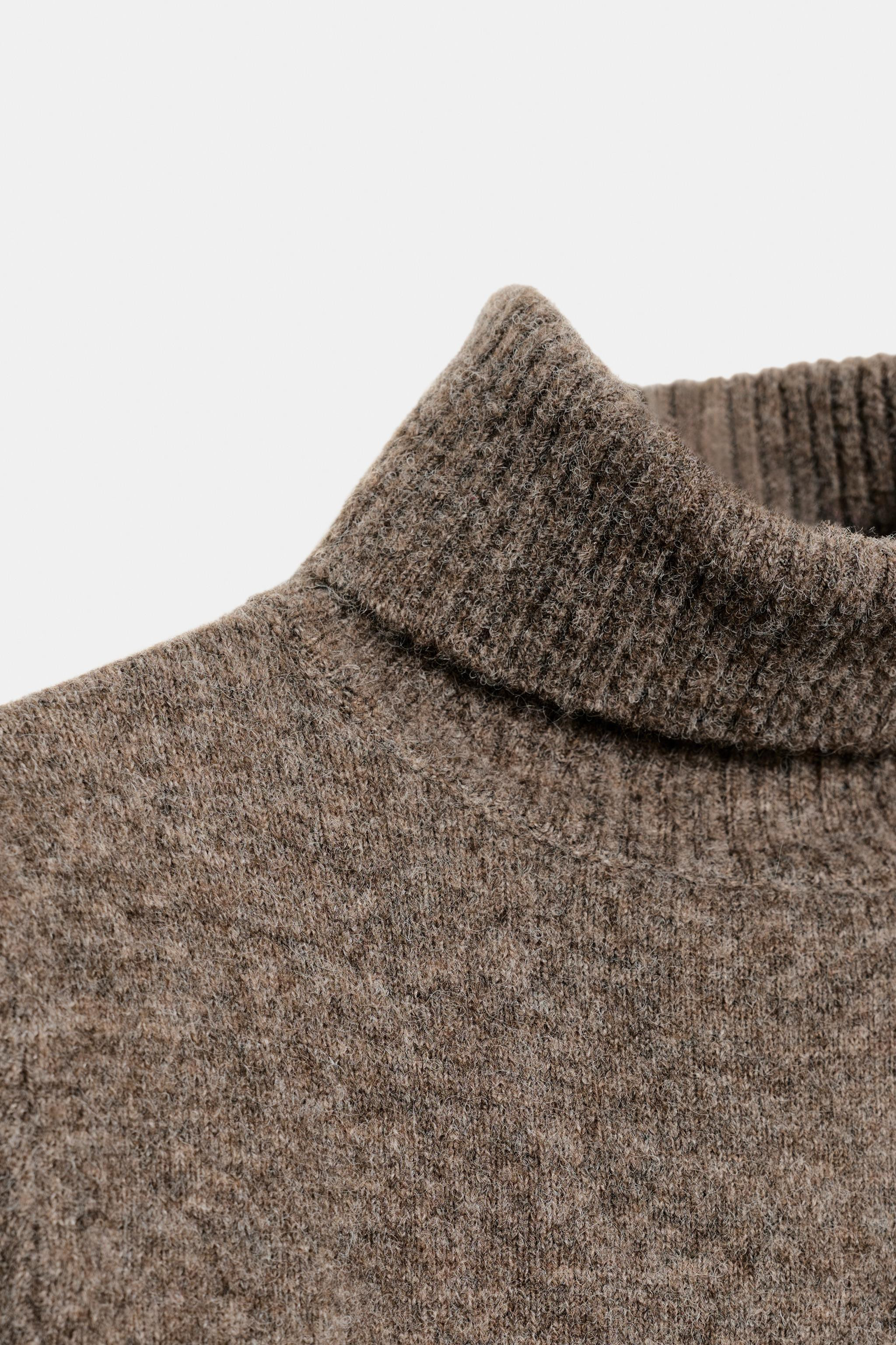 PUFF SHORT SLEEVE KNIT SWEATER | Zara US