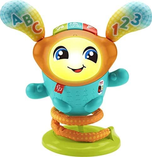 Fisher-Price Interactive Baby and Toddler Learning Toy with Music, Lights and Bouncing Action, DJ... | Amazon (US)