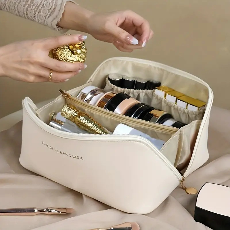 Travel Storage Makeup Bag Lightweight Versatile Toiletry - Temu | Temu Affiliate Program