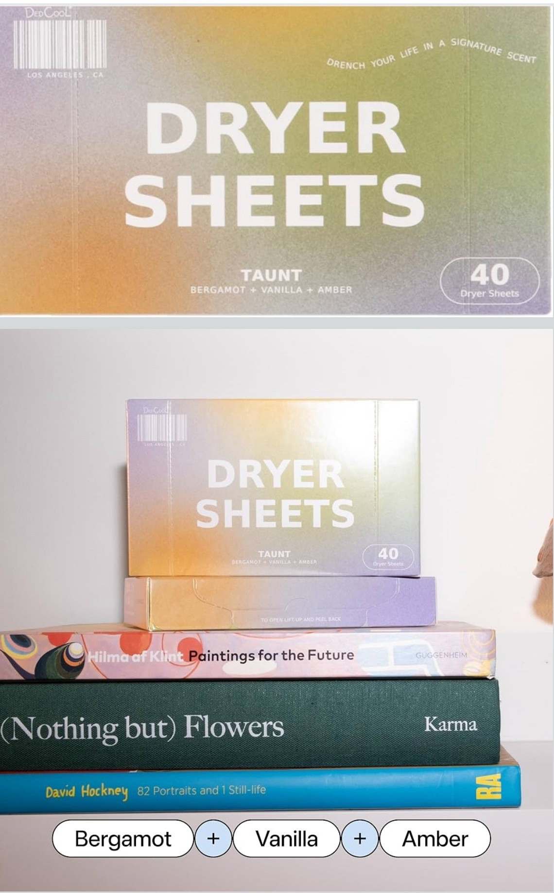 I’m really excited to try these dryer sheets from DedCool in the scent Taunt! Why hello there bergamot, vanilla, and amber! 

#LTKFallSale #LTKFamily #LTKSeasonal