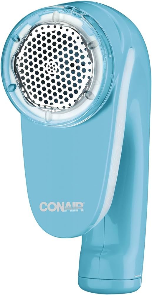Conair Fabric Shaver and Lint Remover, Battery Operated Portable Fabric Shaver, Blue | Amazon (US)