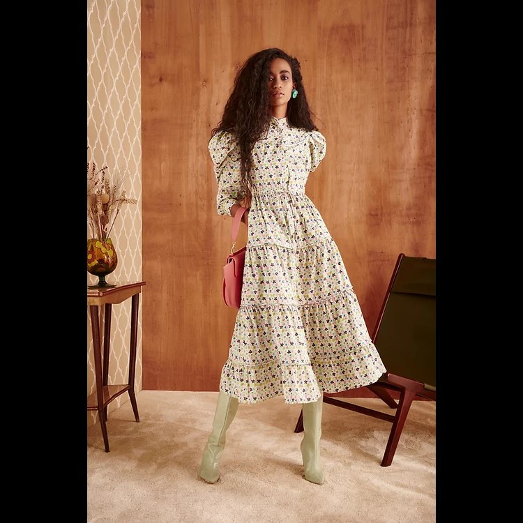 CeliaB Sabina Dress in White | Minette