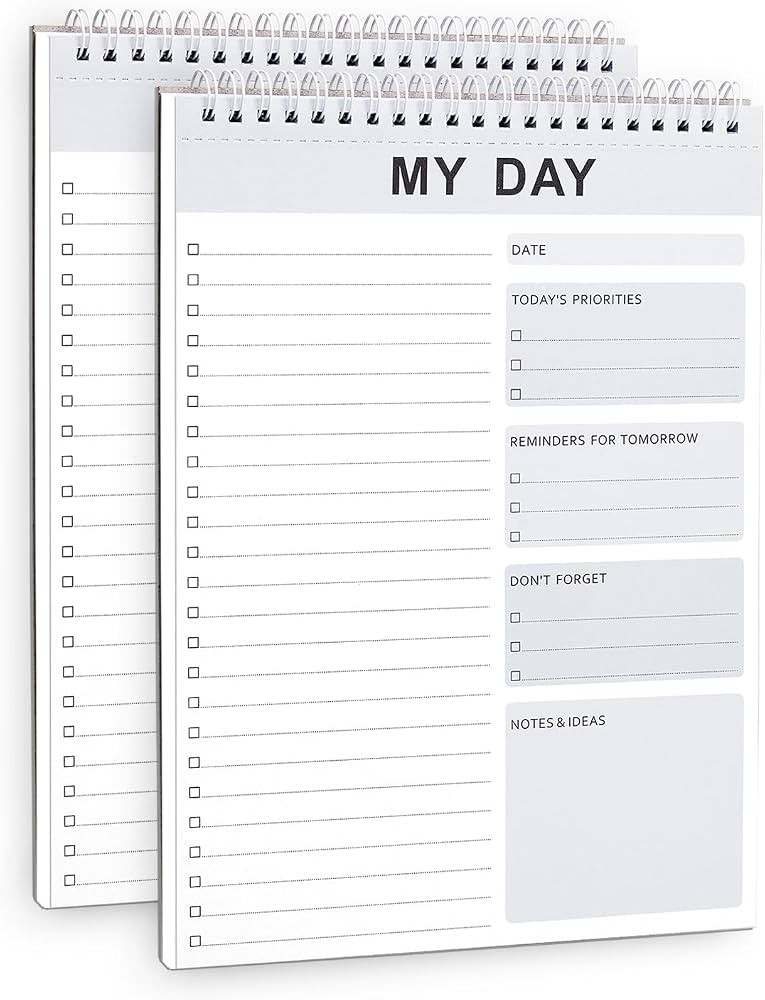 To Do List Notebook for work, 52 Sheets Tear-Off Planning Note Pad 7.5"×10.2", Office Planner, D... | Amazon (US)