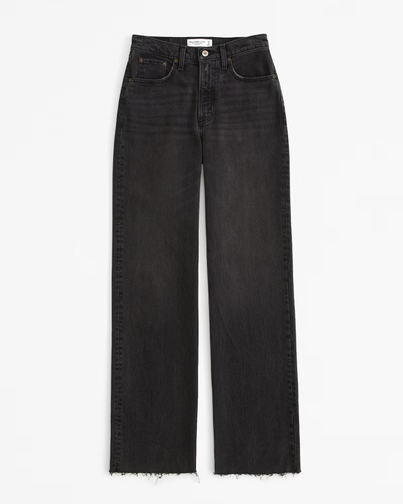 Women's Curve Love High Rise 90s Relaxed Jean | Women's Bottoms | Abercrombie.com | Abercrombie & Fitch (US)