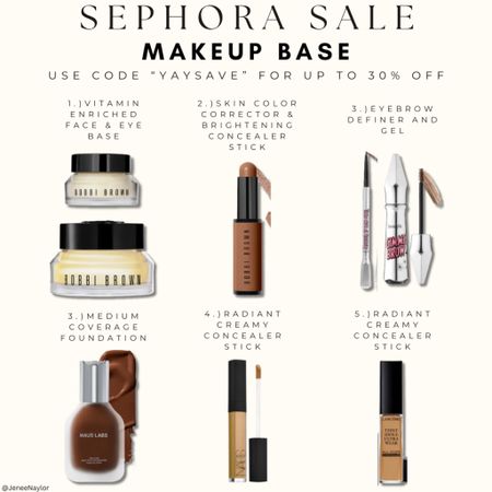 Sephora Makeup Alert: my go to products for my makeup base 

Get em while the sale is hot!!! These products make for a flawless base every time! 

Don’t forget to use the Sephora code “YAYSAVE”!

#LTKbeauty #LTKsalealert #LTKxSephora