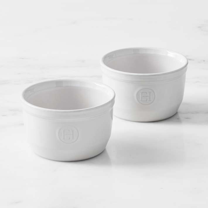 Emile Henry French Ceramic White Ramekins, Set of 2 | Williams-Sonoma