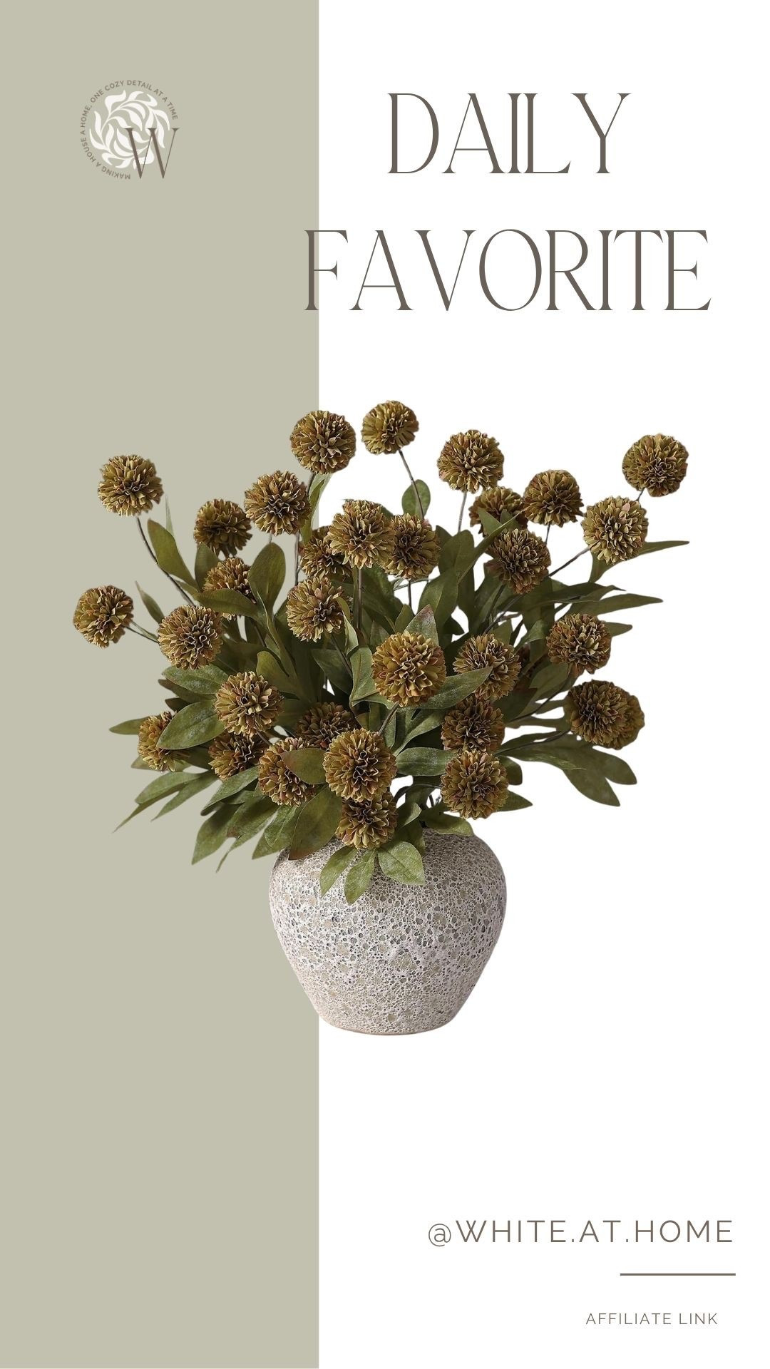 Beautiful and affordable! I’m loving these Pom Pom stems from Amazon for an organic and earthy fall look. The perfect color and texture—with a ton more color options too!

#LTKHome #LTKSaleAlert