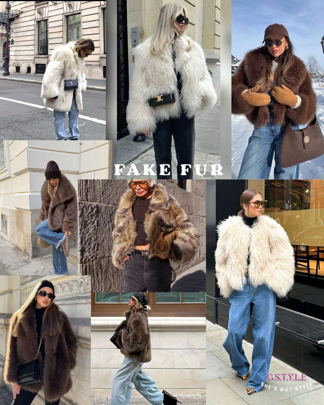 Winter trends - 2025 - Fake Fur ❄️🧥

#LTKwinter #LTKeurope #LTKstyletip