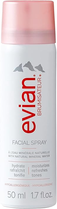 BRUMISATEUR Evian Facial Spray - Hydrating Mineral Water Mist for Face & Skin - Refreshes Makeup,... | Amazon (US)