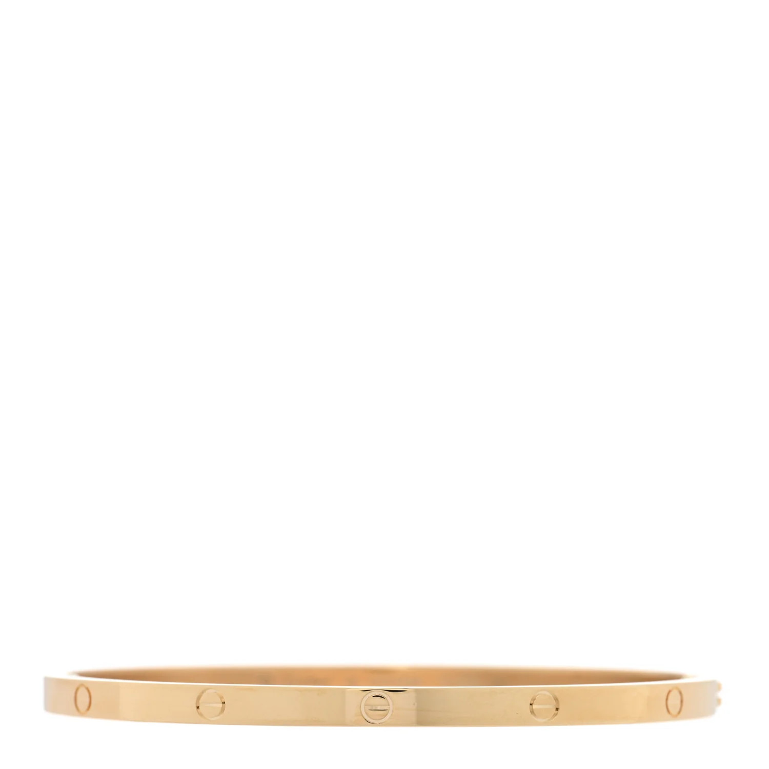 Cartier 18K Yellow Gold Small LOVE Bracelet 18 1716244 | FASHIONPHILE (US)