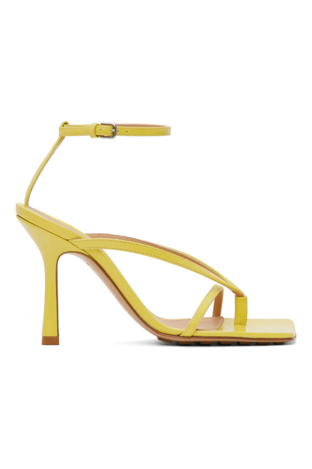 Yellow Stretch Sandals | SSENSE