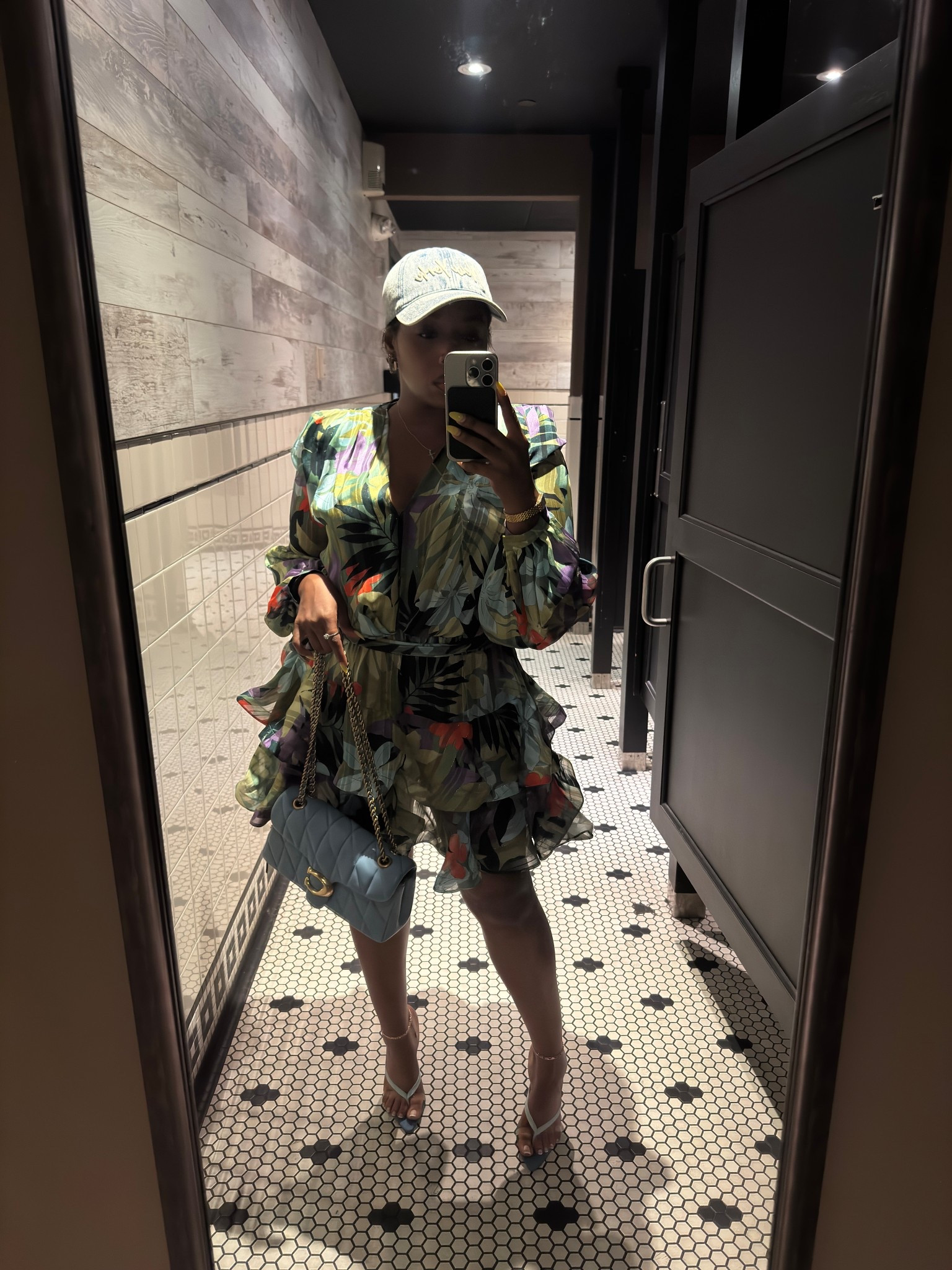 Good outfit, bad hair - throw on a hat & go honey! My favorite Bronx and Banco dress with the large Coach Tabby Bag! 

#LTKMidsize #LTKStyleTip #LTKItBag