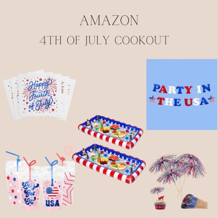 Amazon Finds // 4th of July Cookout

#LTKSwim #LTKSeasonal