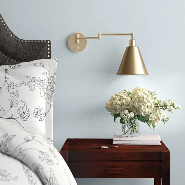 Kendal Steel Swing Arm Sconce | Wayfair North America