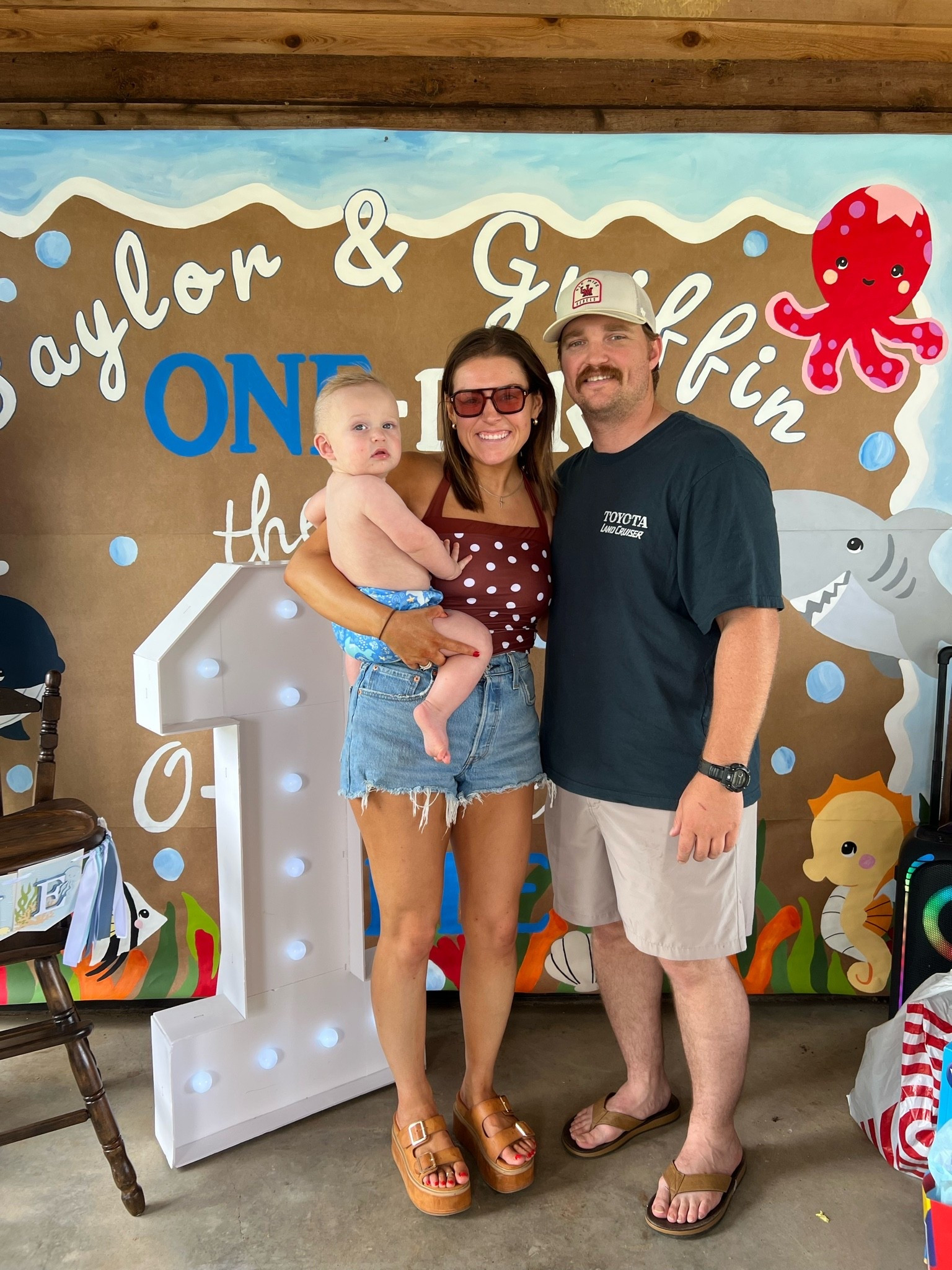 Our sweet nephew turned 1!!! 🦀🐙🐳🪼

#birthday #birthdayparty #1yearold #amazon #amazononepiece #summer #summertime #onepiece #polkadot #polkadotswimsuit #amazonswimsuit

#LTKKids