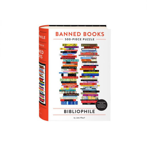 Bibliophile Banned Books 500-Piece Puzzle | Barnes & Noble
