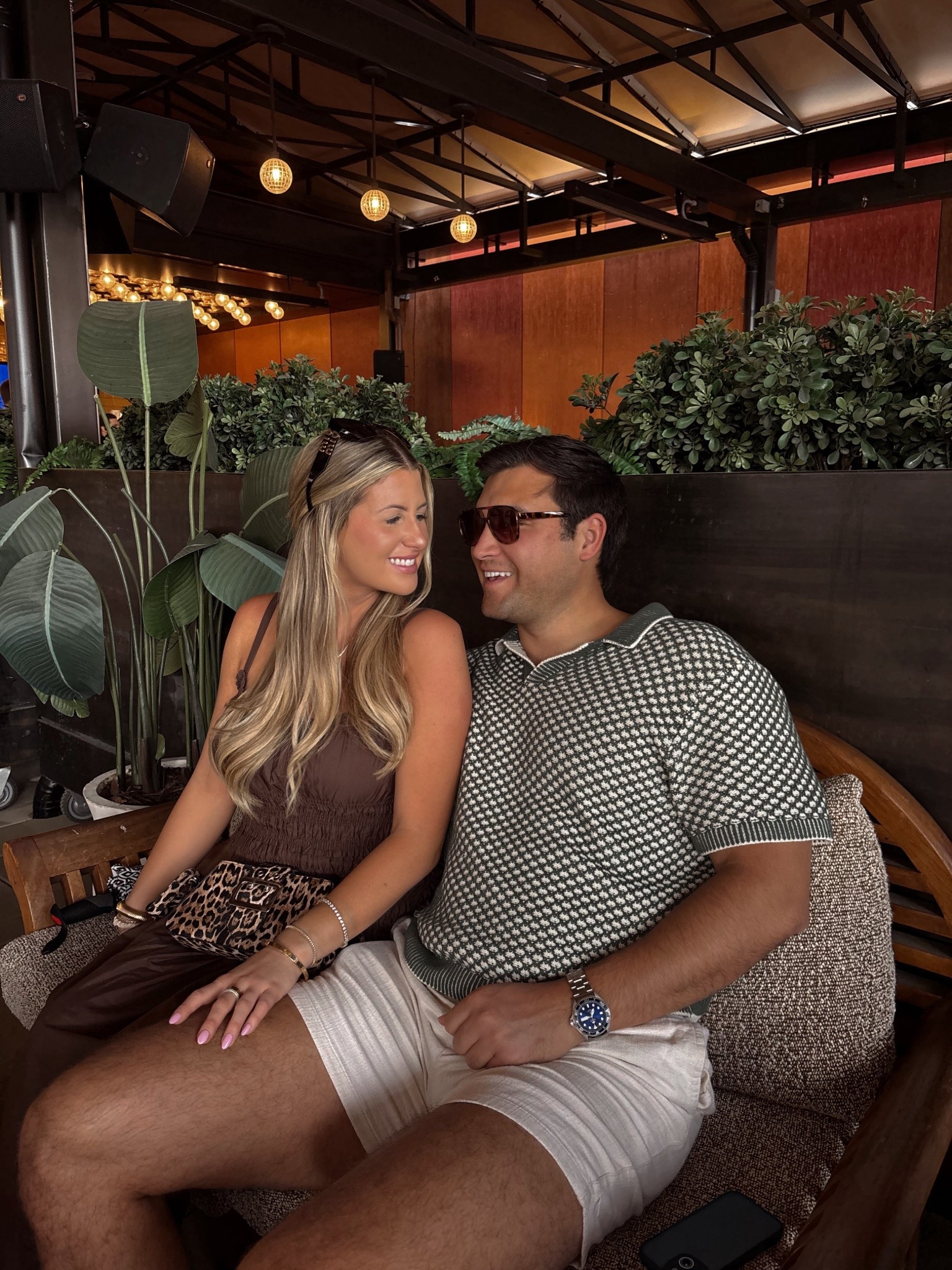 I have this dress in 3 colors now and I wear it soooo much 🤍🍸 it’s so comfy to throw on but still cute! I’m wearing a medium. He is wearing an XL in both crotchet shirt and shorts! 

#LTKTall #LTKootd