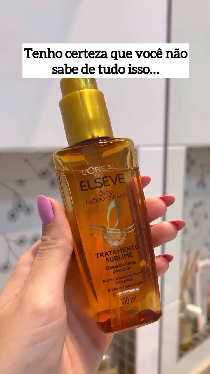 Esse oleo além de ser maravilhoso tem vários benefícios, serve como protetor térmico, potencializa a máscara capilar , remove o ressecamento e diminui o frizz .

Além de todos esses benefícios deixa os cabelos macios e com um brilho super incrível .

#LTKFind #LTKbrasil #LTKbeauty