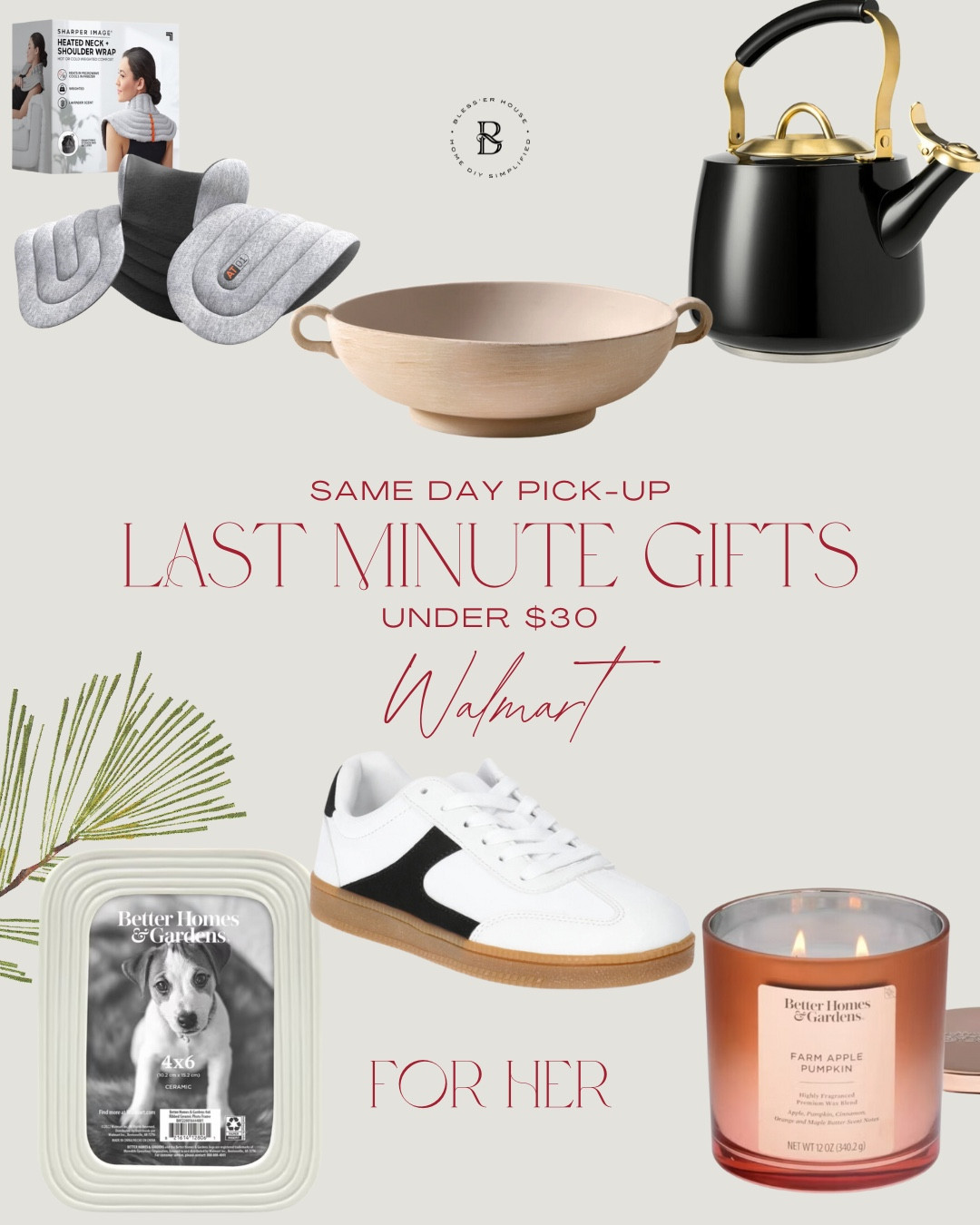 Last minute gifts for her under $30 for same day pickup at Walmartt

#LTKHoliday #LTKGiftGuide #LTKFindsUnder50