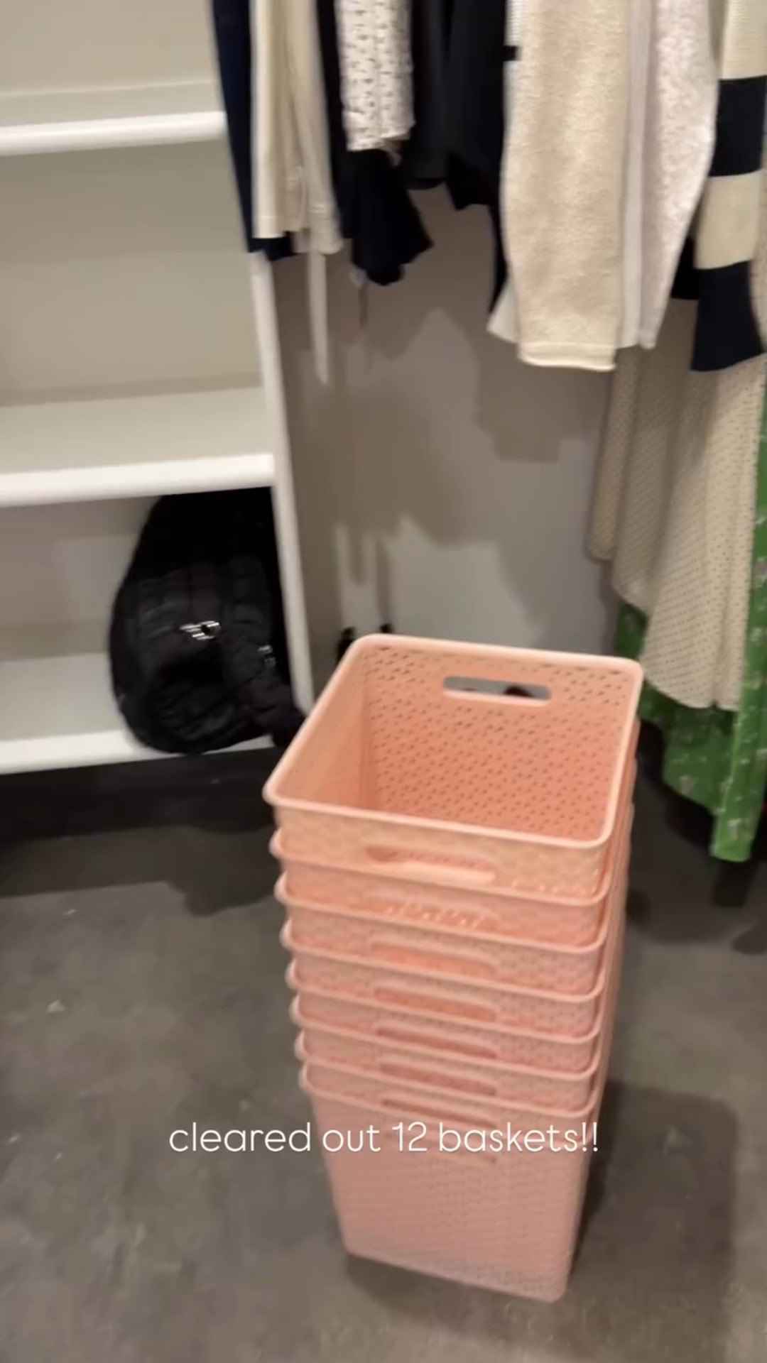 cleared out 12 baskets!!