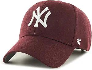 Amazon.com: '47 New York Yankees MVP Cap - Dark Maroon : Sports & Outdoors | Amazon (US)