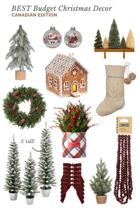 Christmas decorations, Christmas, holiday decor, home decor / Christmas tree, gingerbread house, porch trees, Christmas wreath / Canadian shopping 

#LTKHoliday #LTKSeasonal #LTKhome