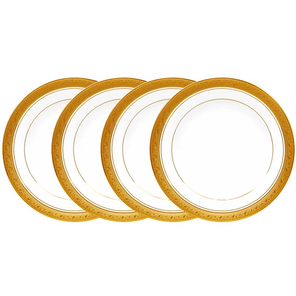 Noritake Crestwood Bread & Butter/Appetizer Plates, 6-1/4" (Set of 4) | Wayfair North America