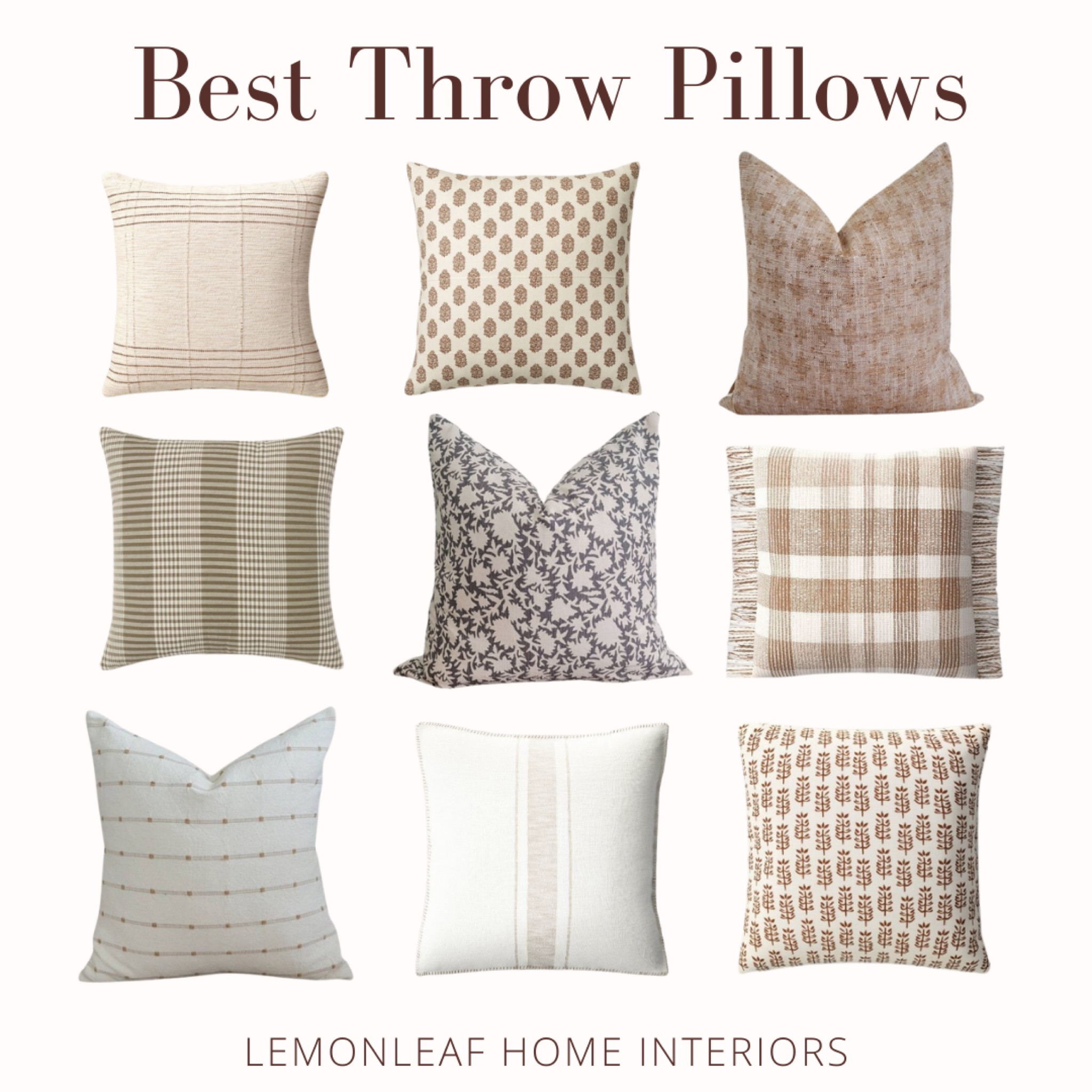 Best way to refresh a space is with a new throw pillow!

Target, Etsy throw pillows, textured pillows, decorative pillow, patterned pillows, affordable decor, daily finds, living room furniture, home furnishings, home decor



#LTKunder50 #LTKhome #LTKSeasonal