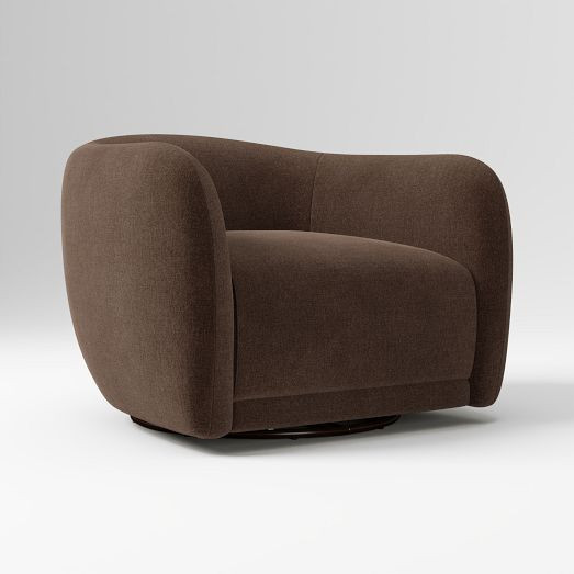 Addie Swivel Armchair | West Elm (US)