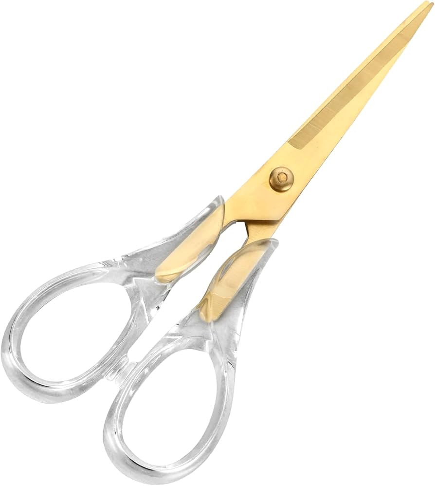 Handwerk Scheren Goldene Schere Bastelschere Acrylschere Professionelle Schere für Haushalt, Han... | Amazon (DE)