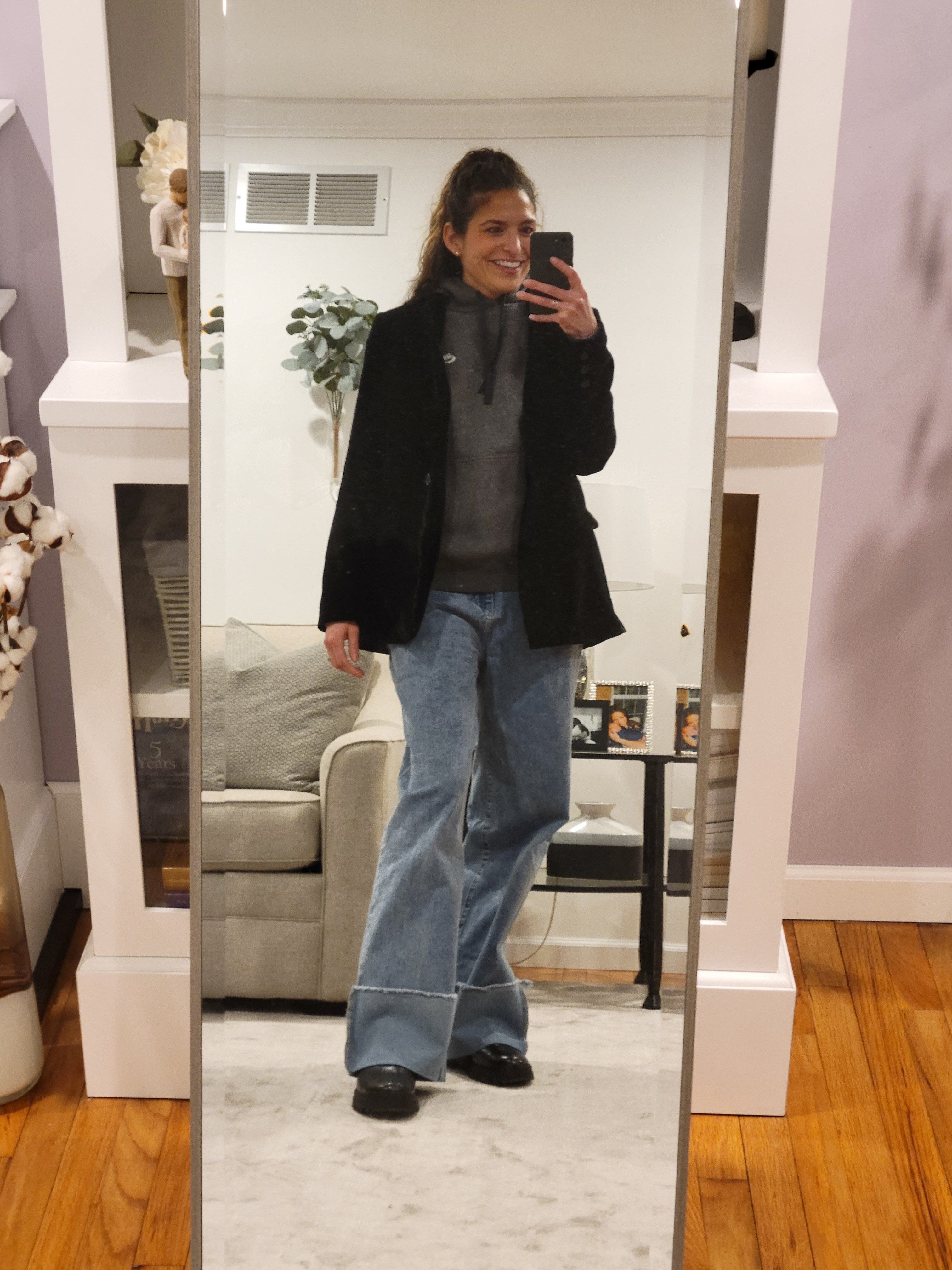 Business casual - elevate your hoodie with an oversized blazer 

#LTKFindsUnder50 #LTKStyleTip #LTKWorkwear