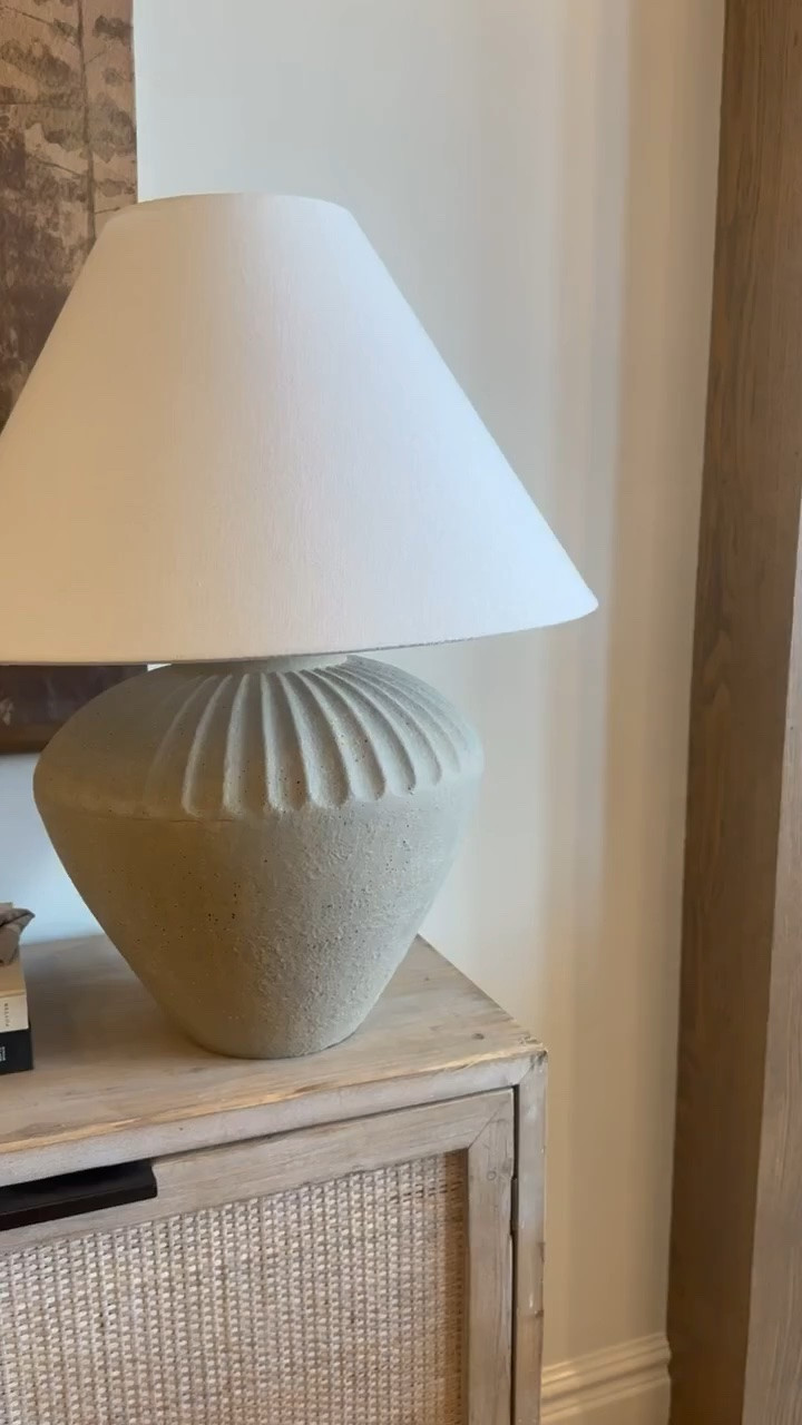 I found this table lamp and love how it adds a soft, sculptural element to any surface. I like the neutral tone and textured base, it gives off warm ambient light and layers easily into a calm, collected space. @Target  @Lulu and Georgia @Walmart

#LTKHome #LTKU #LTKSaleAlert