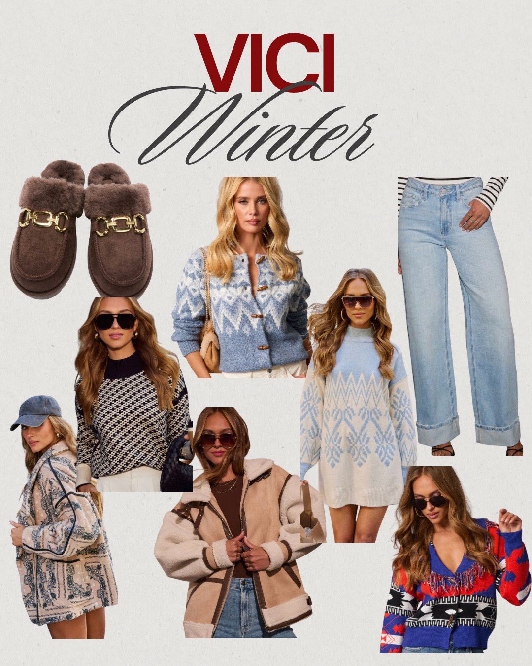 Vici winter fashion 

#LTKFindsUnder50 #LTKSeasonal #LTKFindsUnder100