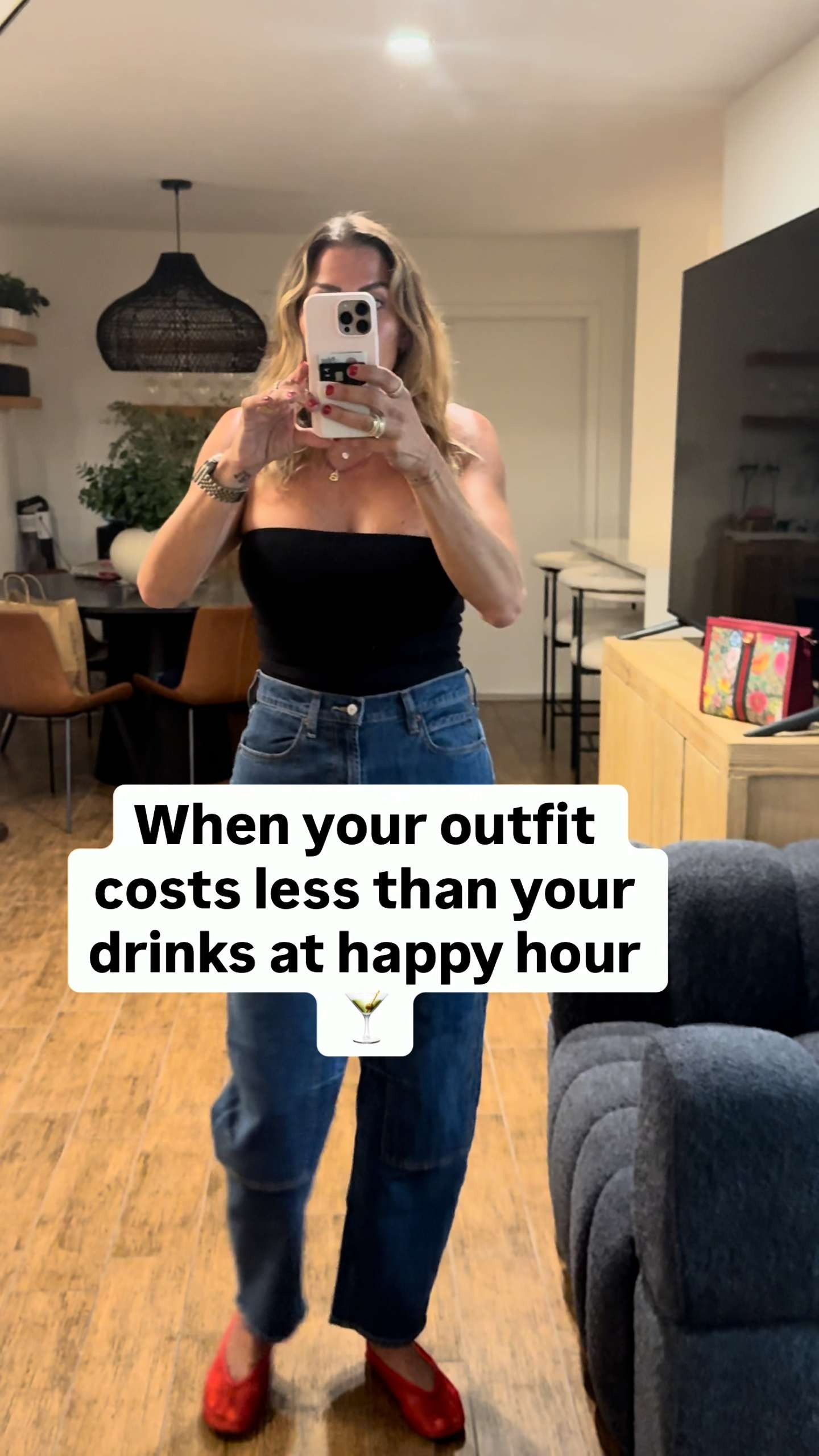 It's all in the caption.  Love 50% off at Old Navy when you use your card.  
This will be a repeat outfit.  

 #LTKootd #LTKOver40 #LTKSaleAlert