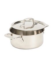 Tri-Ply Stainless Steel Mini Dutch Oven Slightly Blemished | Marshalls