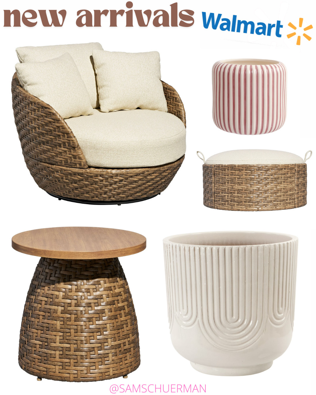 New outdoor arrivals at Walmart from Beautiful by Drew Barrymore.  

 #LTKSeasonal #LTKHome #LTKFindsUnder100