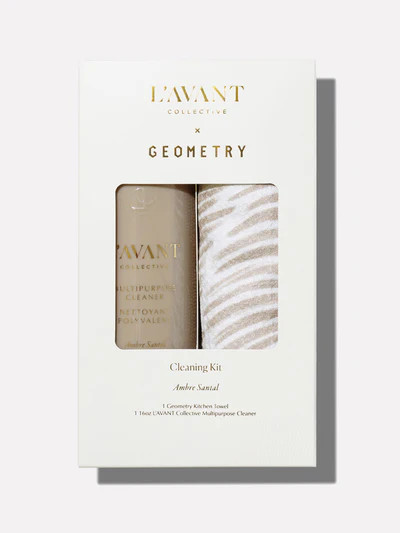 L'AVANT x Geometry Cleaning Kit - Ambre Santal | L'AVANT Collective