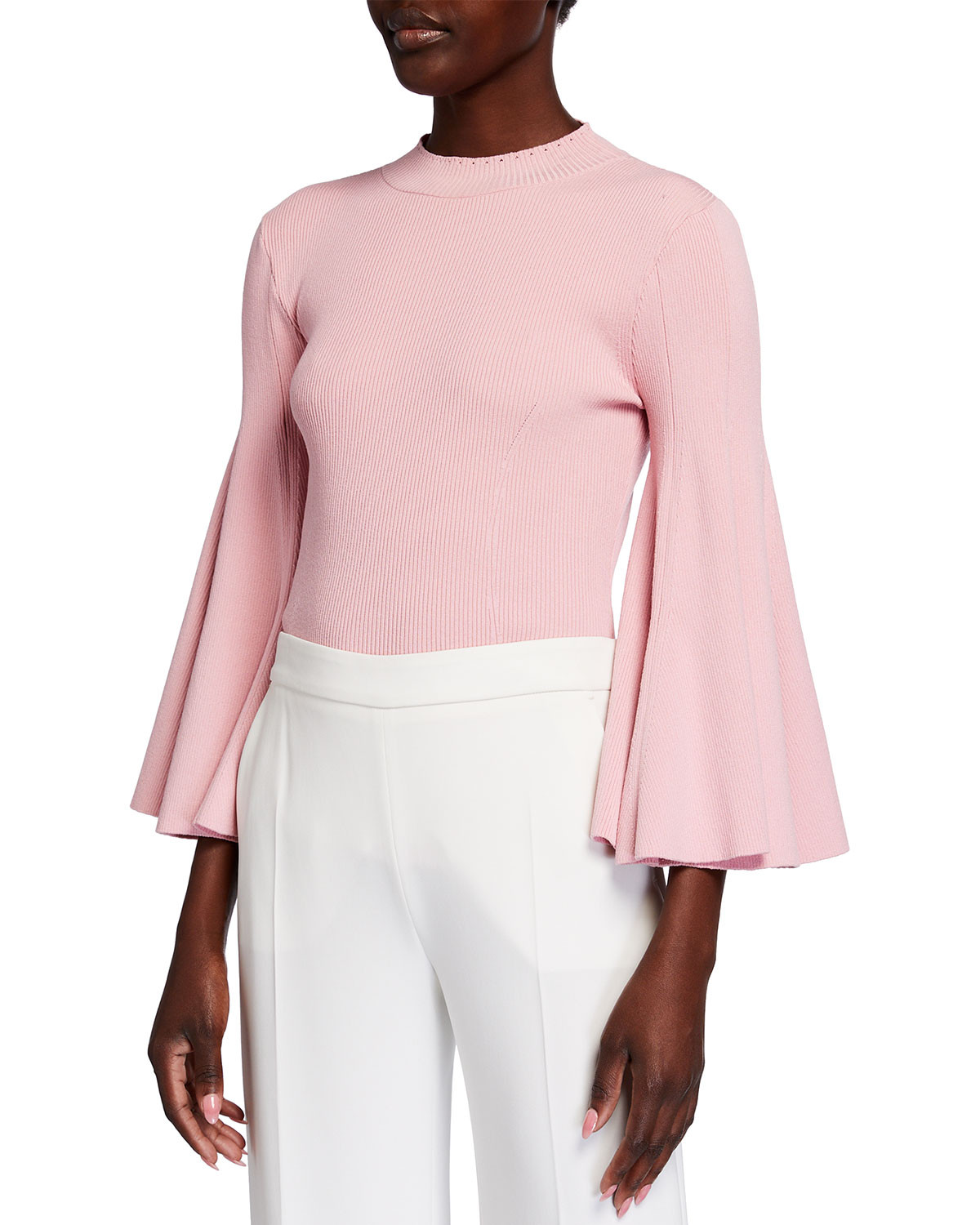 Knit 3/4-Sleeve Pullover | Neiman Marcus