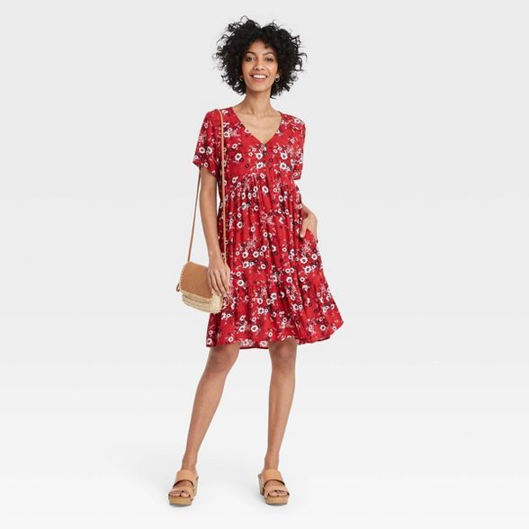 Women's Short Sleeve Dress - Knox Rose™ | Target