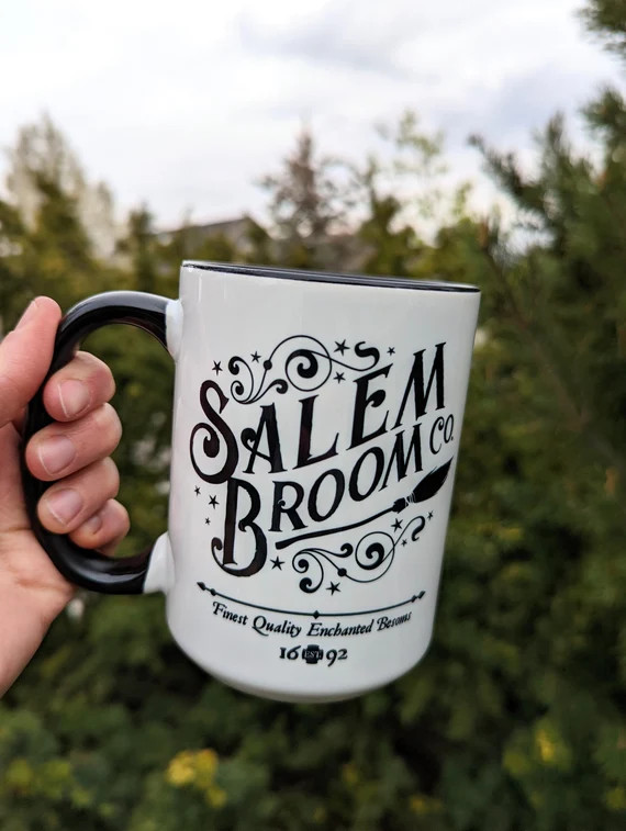 Salem Witch Mug  Witchy Coffee Mug  Witchy Gift Halloween - Etsy | Etsy (US)