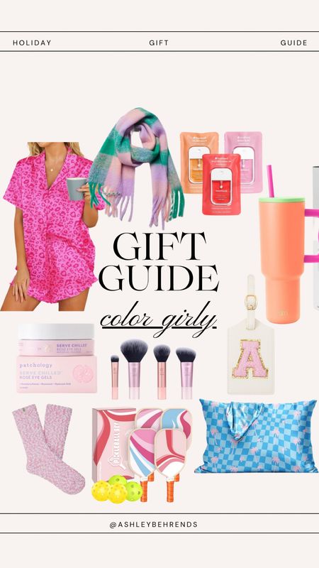 Gift guide for the color girly 🎁 gift ideas for her 
#giftguide #christmas #giftsforher #holiday #girly #pink #teengifts 

#LTKGiftGuide #LTKSeasonal #LTKHoliday